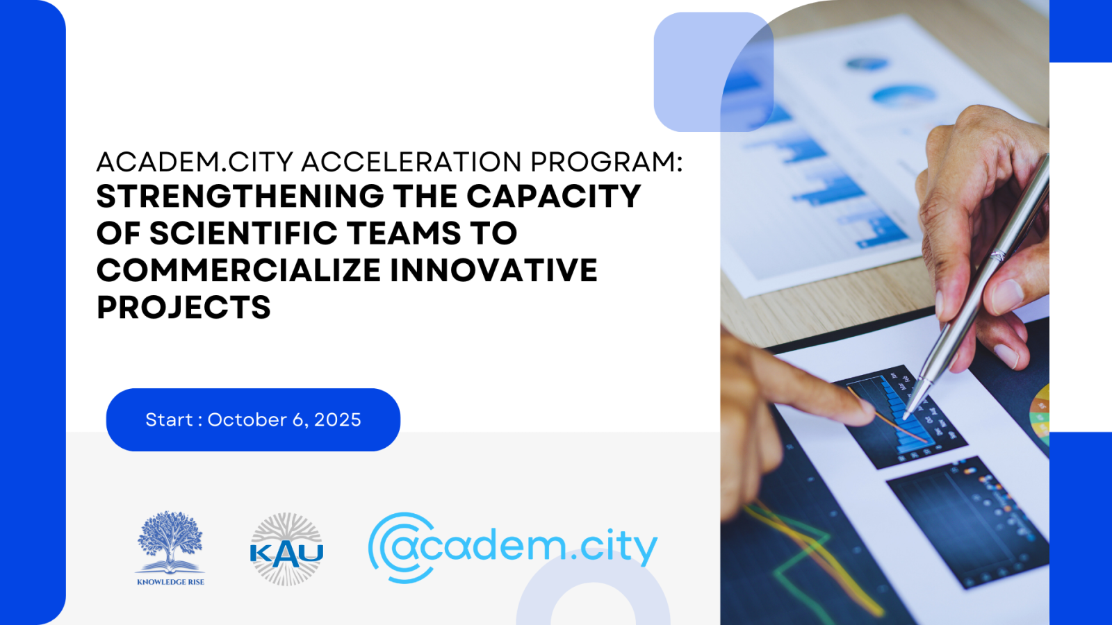 Academ.City Acceleration Program: strengthening the capacity of scientific teams to commercialize innovative projects